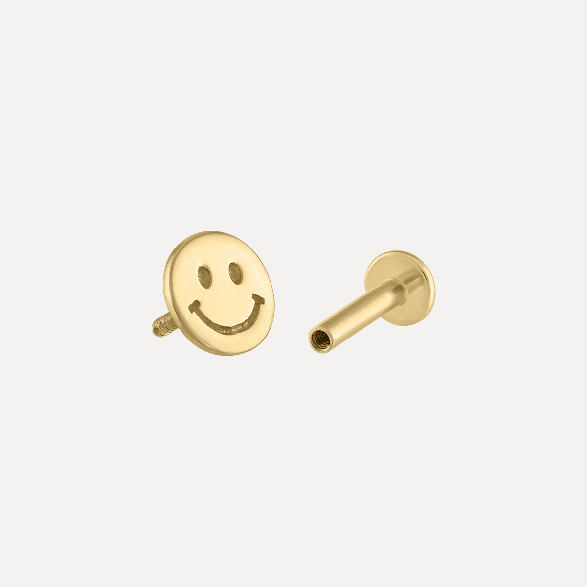 Gold Smiley EARRINGS Emoji Pendant Happy Face Necklace Smiley Hoop Earrings  Gold Charm Jewelry Dainty Chain Women SET WATERPROOF Gold Gift - Etsy