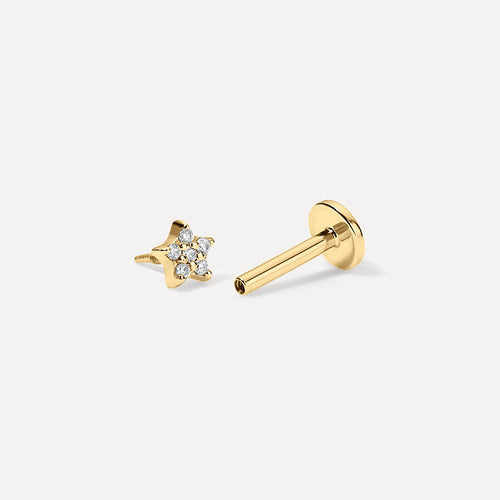 Diamond Star Threaded Stud