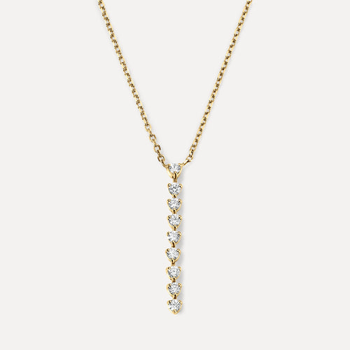 Line Diamond Pendant