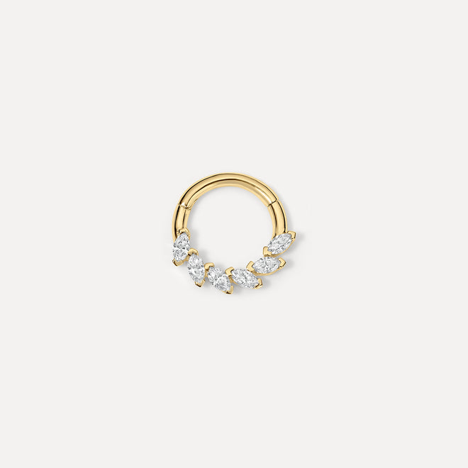 Marquise Seamless Hoop