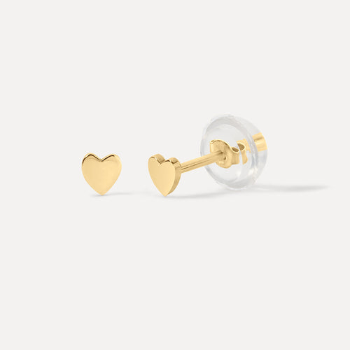 Micro Heart Studs