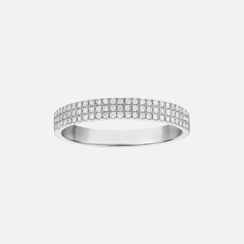 Multi-Row Diamond Ring