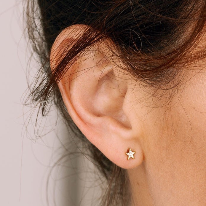 Cosmic Mini Star Stud Earring